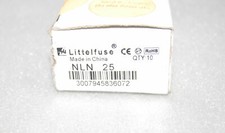 Littelfuse NLN 25 FUSE LOT OF 10
