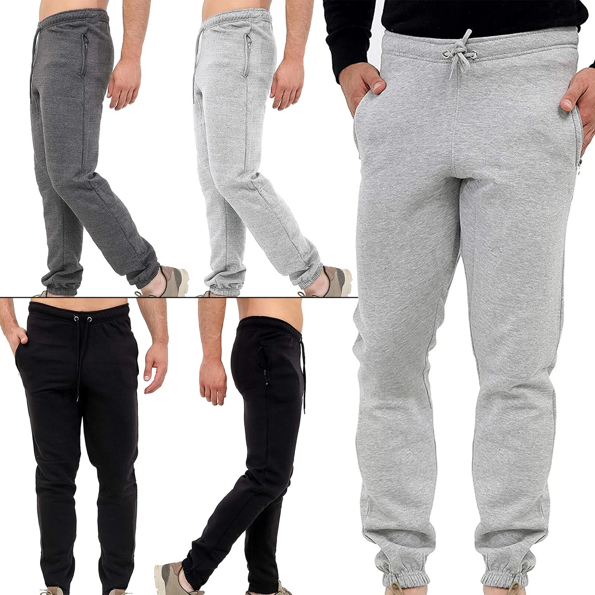 PANTALON JOGGING MOLLETON HOMME Taille XL