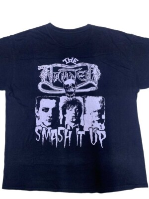 The damned band punk Black unisex ALl size shirt D880