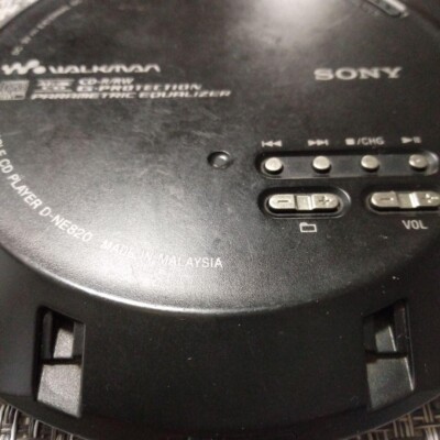 SONY D-NE820 Walkman Portable CD Player Black Good | eBay