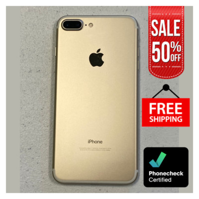 Apple iPhone 7 Plus |32GB 128GB| Factory Unlocked Verizon 4G Jet Black/Gold