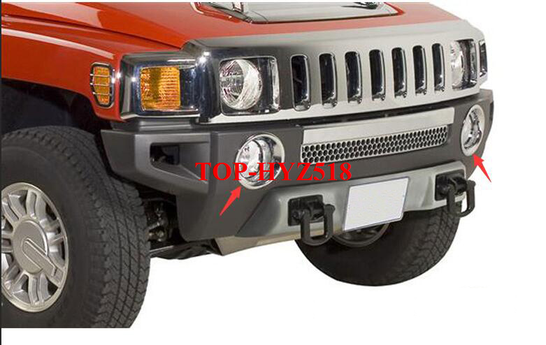 Front Bumper Cover For Hummer H3 2006–2010 & H3T 2009–2010 – Textured Black, Fog Light Cutouts, Direct Fit
