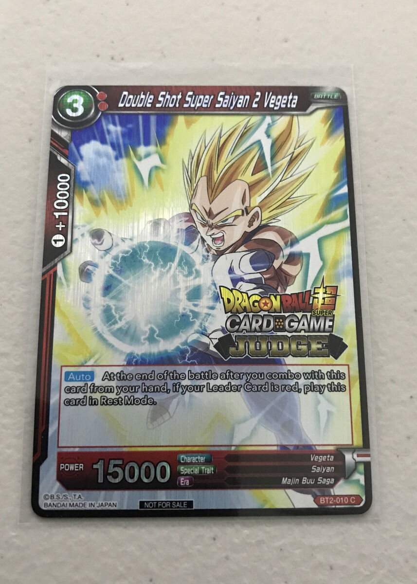 Double Shot Super Saiyan 2 Vegeta, Dragon Ball Super