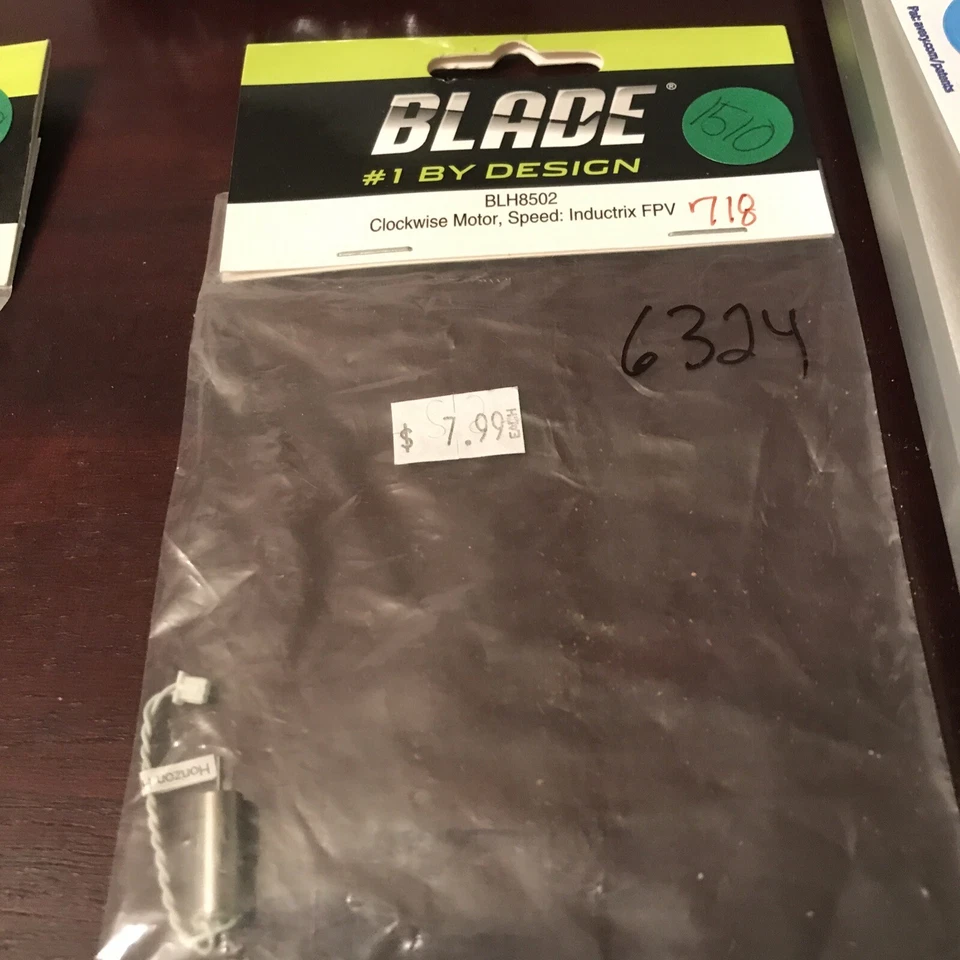 BLADE BLH8502 = CLOCKWISE MOTOR, SPEED: INDUCTRIX FPV (NEW) - Image 3 of 3