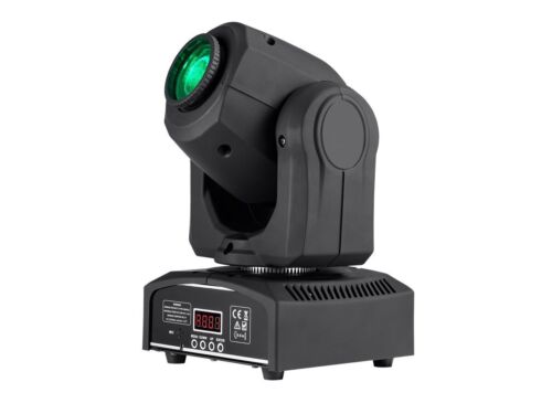 Monoprice Stage Beam LED Moving Head Light | w/ 7 Colors & Gobos plus Open, 30W - Picture 1 of 6