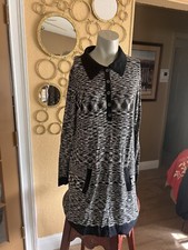 Missoni for Target Women’s Lrg Black Gray Dress Long Sleeve Pockets