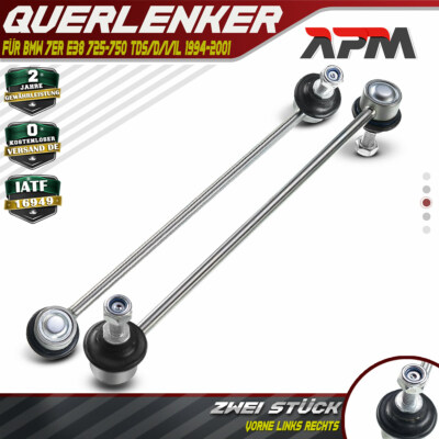 2x Koppelstange Pendelstütze Stabistrebe Vorne Links Rechts für BMW 7er E38