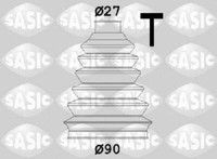 Original Sasic Faltenbalgsatz Antriebswelle 4003442 FüR Renault