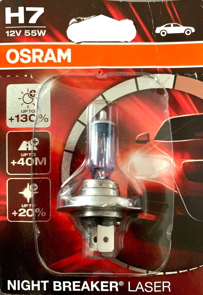 Osram Night Breaker Laser H7 12V 55W Glühlampe Auto Scheinwerfer 64210NBL-01B