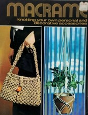 VTG Craft Publications Macrame Pattern Book Leaflet 7112 - 12 Projects