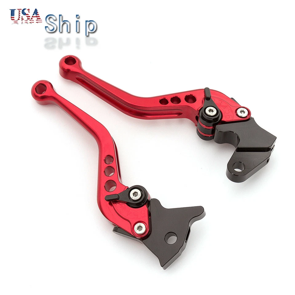 Palancas de freno y embrague cortas ajustables CNC para Honda CBR500R/CB500F/X 2013-2021 Foto 4 de 4