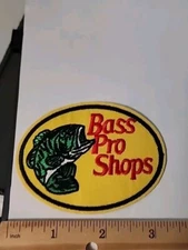 Fishing Bass Pro Shop Embroidered Patch