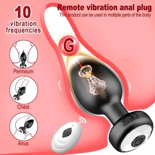 Anal Vibrator Plug Vibration Prostata Fernbedienung Sex Toys Spielzeug Dildo DE - Bild 13 von 24