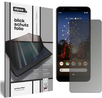 Google Pixel 3A Blickschutzfolie Matt Schutzfolie Folie Display Schutz Dipos