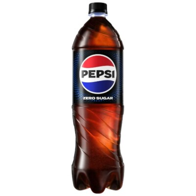Pepsi Zero Soda  2- 1.25 Liter Bottles