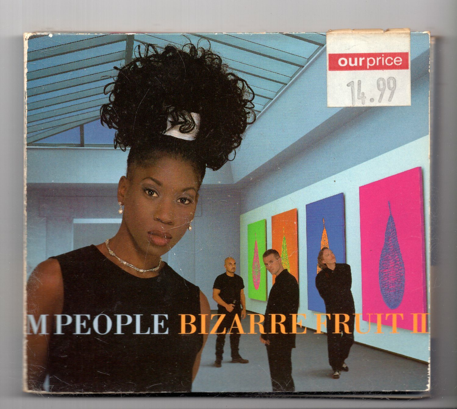 (KH44) M People, Bizarre Fruit II - 1995 double CD