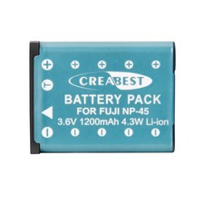 2x Akku-Ersatz Für Praktica NP45 – 700 MAh, 3,7 V, Li-Ion, Inkl. Kurzschlussschutz, Für Kameras & DSLRs