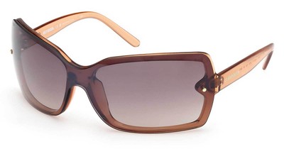 Harley-Davidson Women's Goldstorm Sport Sunglasses, Light Brown Crystal Frames