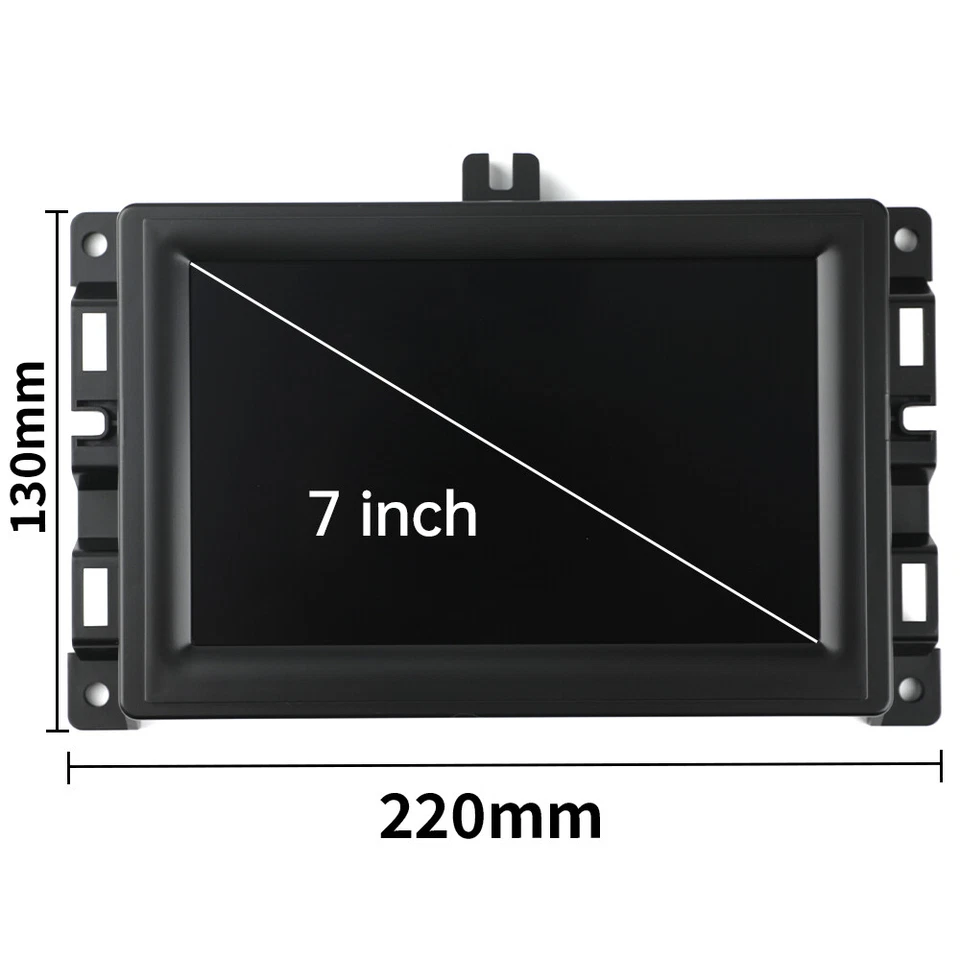 TDO-WXGA0700K00033-V2 LCD Pantalla Táctil Repuesto Para JEEP Compass 2017-2022 - Imagen 2 de 4