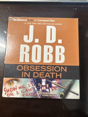 Obsession in Death by J. D. Robb (2015, Compact Disc, Abridged ed