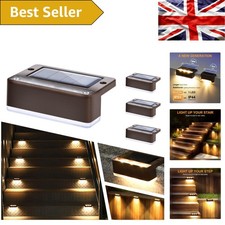 Remote Control Solar Garden Lights - 4 Pack Waterproof Outdoor Lighting Solution