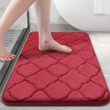 OLANLY Memory Foam Bath Mat Rug 36x24, Ultra Soft and Absorbent Bathroom Rugs...