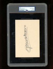 Grace Kelly Signed Cut Auto Autograph PSA/DNA Authentic ZZ5476