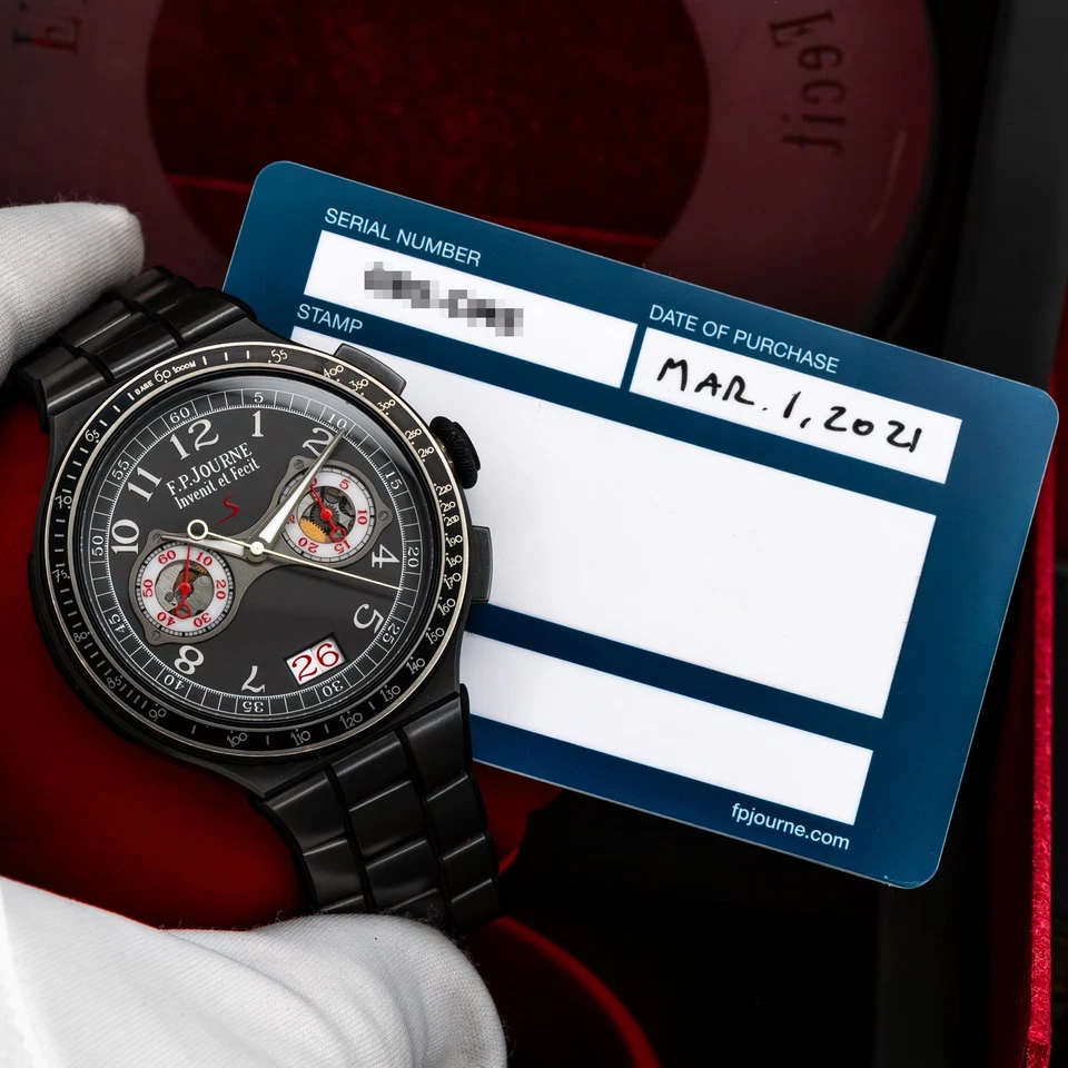 F.P. Journe LineSport Chronograph Monopoussoir Rattrapante Titanium 44mm CMS/CM - Imagem 2 de 4