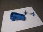 VINTAGE MARX WAGON TRAIN PLAYSET BLUE WAGON