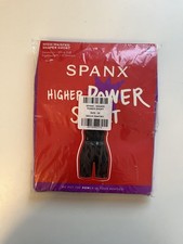 Spanx Shapewear Shorts Womens Size 3X Black Higher Power High Waist NEW