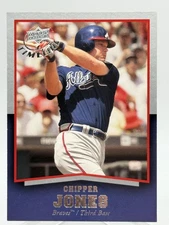 Chipper Jones 2008 Upper Deck UD Timeline #8 HOF