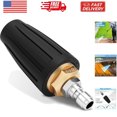 #ad #ad Turbo Nozzle Pressure Washer 4000 PSI Max Rotating Pressure Washer Nozzle T... $14.68