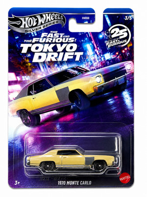 Hot Wheels 1970 Monte Carlo Fast & Furious Tokyo Drift 3/5 HNR88 Neu OVP