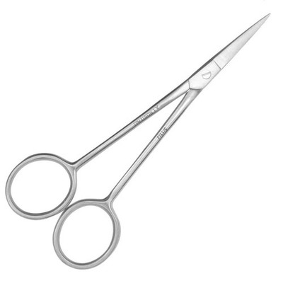 Feine Fadenschere | Stickschere | Nähschere mit gerader Schneide | 11,5 cm