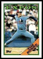 1988 Topps Tim Burke Montreal Expos #529