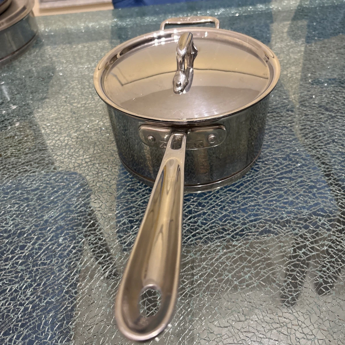 ALL CLAD COPPER CORE 4 QT SAUCE PAN WITH LID | eBay