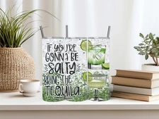 30 Oz. Salty Stainless Steel Tumbler