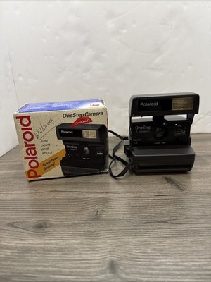 Polaroid OneStep Close Up Instant Camera with Original Box  works 
