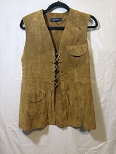Brown Suede Leather Western Style Zara Women ...