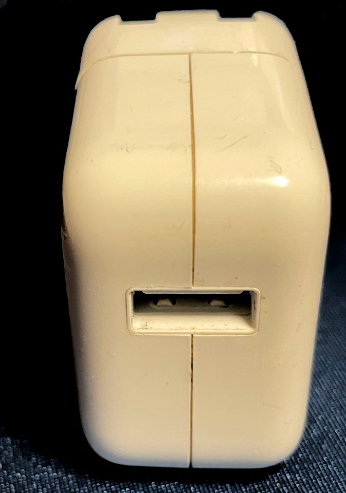 OEM Apple 12W USB Power Adapter 1401 - USB- A - w/ NEW Apple Power Adapter Cord - Image 4 of 4