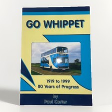 Paul Carter Go Whippet 1919-1999, 80 Pages Book Paula Carter Bus Travel N/mint
