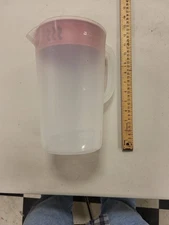 Mainstays Pitcher 1 Gallon Plastic Beverage Water Juice Drink Serving Container