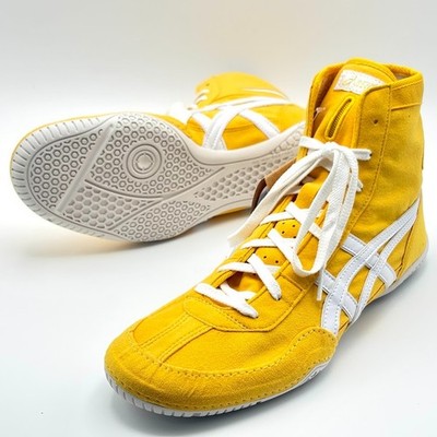 ASICS EX-EO Wrestling Boxing Shoes  1083A001  TWR900 New model  Yellow  & White