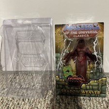MASTERS OF THE UNIVERSE CLASSICS MOTU SHADOW WEAVER WITH MATTY CASE MATTEL NEW