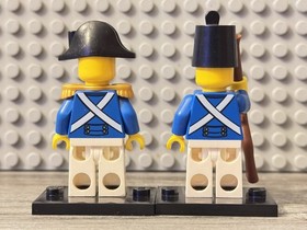 LEGO Pirate Minifigure Lot Bluecoat Soldier 2 Bluecoat Seargent 1 -  70410 70411