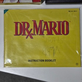 Dr Mario Nintendo NES UK boxed Complete With Manual