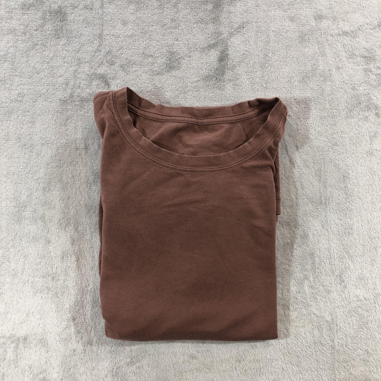 Vuori Shirt Mens Large Brown Solid Basic Tee Insp… - image 10