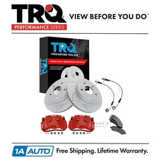TRQ Performance  Brake Pad & Rotor Kit For Dodge Ram
