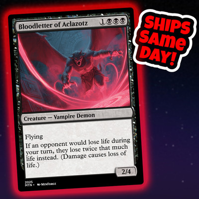 Bloodletter Of Aclazotz - Custom Art Magic: The Gathering Playtest Card