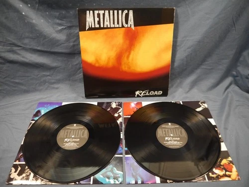 METALLICA -RELOAD  2VINYL LP     1ST 1997 UK VERTIGO    PRESS